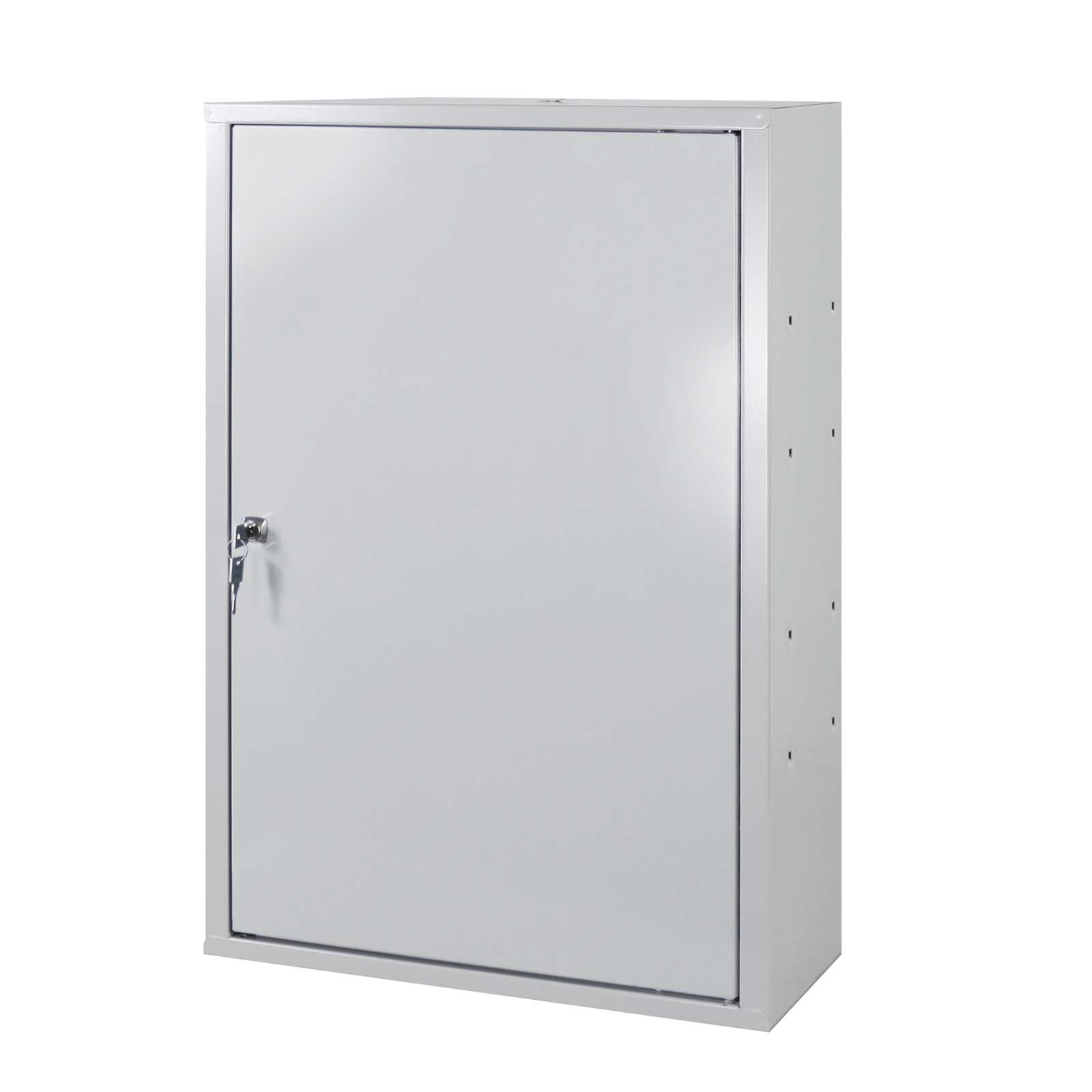 ADB "WALLEX" Wandschrank, 1-türig, 50 x 75 cm (B x H), mit höhenverstellbarem Fachboden 2 inovatec-wandschrank-1-tuerig-50x75cm-mit-hoehenverstellbarem-fachboden-lichtgrau-1.jpg