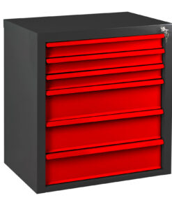 ADB Schubladenschrank TAUROX 6 Schubladen mit Vollauszug 70 x 75 cm (B x H) 9 inovatec-schubladenschrank-6-schubladen-anthrazit-verkehrsrot-1.jpg