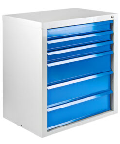 ADB Schubladenschrank TAUROX 6 Schubladen mit Vollauszug 70 x 75 cm (B x H) 8 inovatec-schubladenschrank-6-schubladen-lichtblau-1.jpg