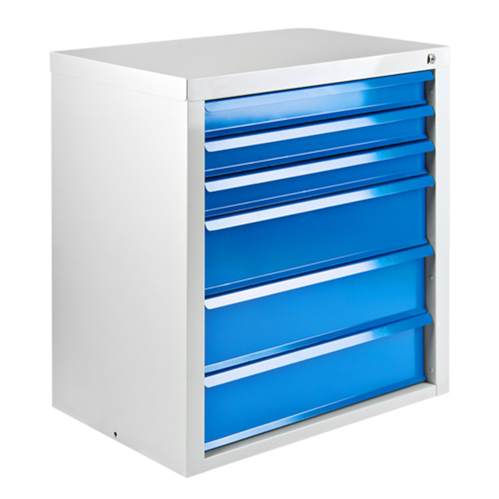 ADB Schubladenschrank TAUROX 6 Schubladen mit Vollauszug 70 x 75 cm (B x H) 4 inovatec-schubladenschrank-6-schubladen-lichtblau-1.jpg