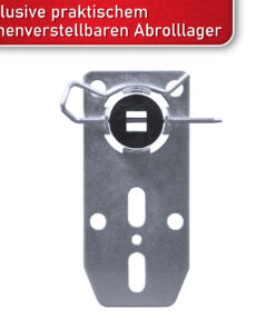 INOVATEC Rollladenmotor Set INO-M-6020 mit höhenverstellbarem Abrolllager 9 INOVATEC Rollladenmotor INO-M 10-50 Nm inkl. SW60 Adapter + Abrolllager -4.jpg