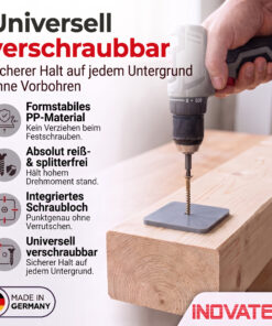 INOVATEC Kunststoff Unterlegplatten 70 x 70 10 inovatec-kunststoff-unterlegplatten-70x70-verschraubbar.jpg