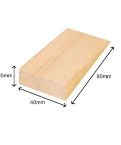100 x INOVATEC Holz Keile in verschiedenen Abmessungen im Karton 17 80x40x15mm_holzkeile_natur_bemaßung_small.jpg