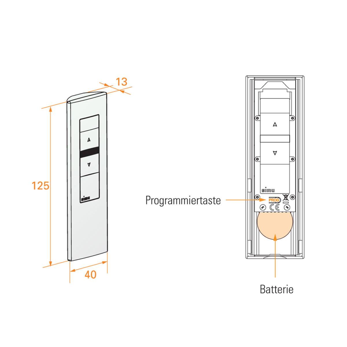 Simu Hz Funk Handsender 1-Kanal Fernbedienung 4 simu-handsender-1-kanal-hz-weiss-3.jpg