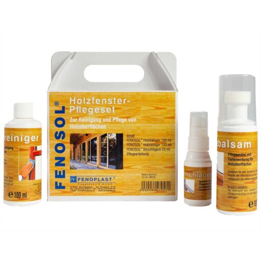 Fenosol Holzfenster Pflegeset Holzbalsam Holzreiniger Beschlaegeoel small