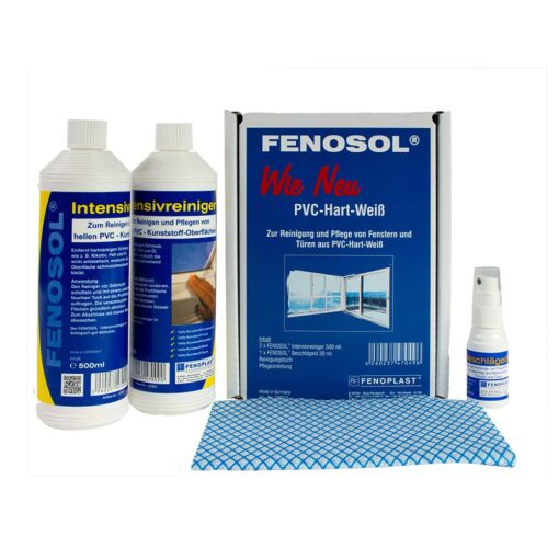 Fenosol Wie Neu Pflege Set PVC HART WEISS fuer Reinigung Pflege von Fenstern Tueren small
