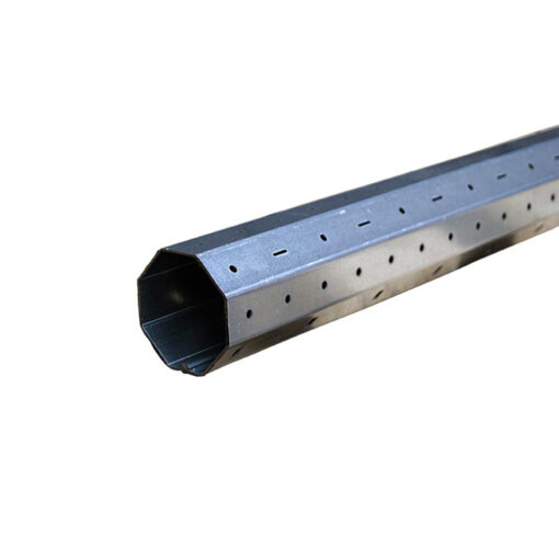 Rollladen Stahlwelle Achtkant 2m 60mm neutral 1