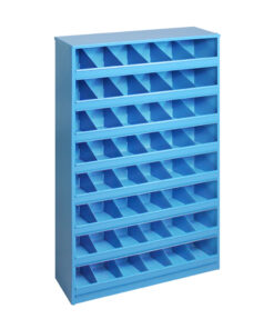 Schüttenregal-Blau